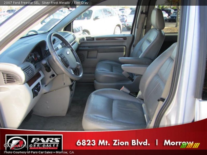 Silver Frost Metallic / Flint Gray 2007 Ford Freestar SEL