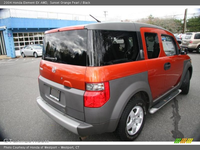  2004 Element EX AWD Sunset Orange Pearl