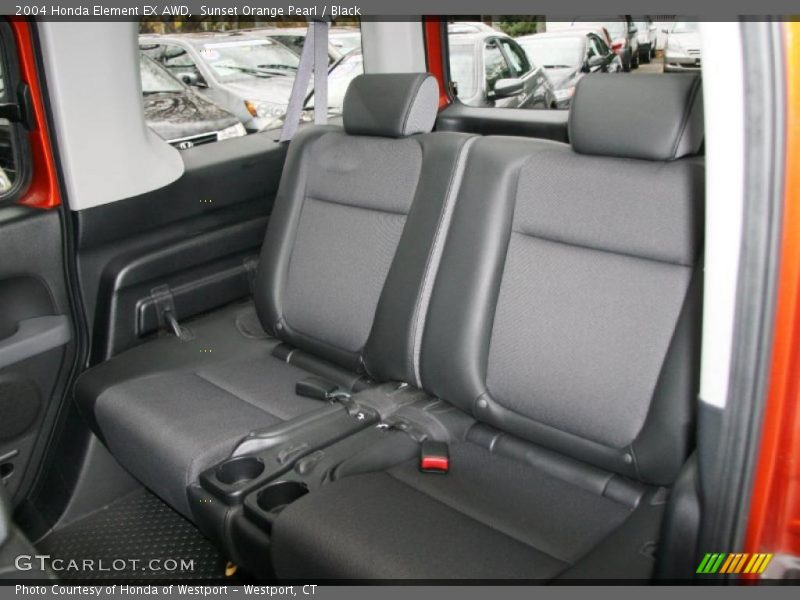  2004 Element EX AWD Black Interior