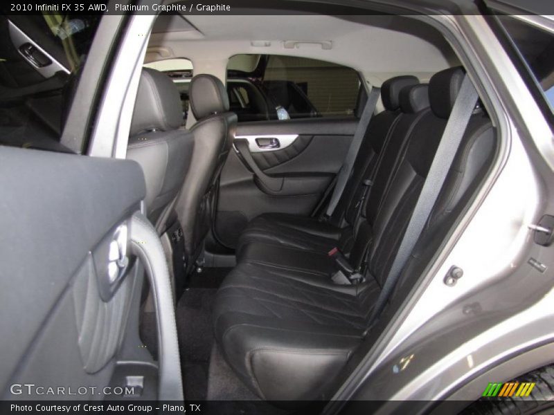  2010 FX 35 AWD Graphite Interior