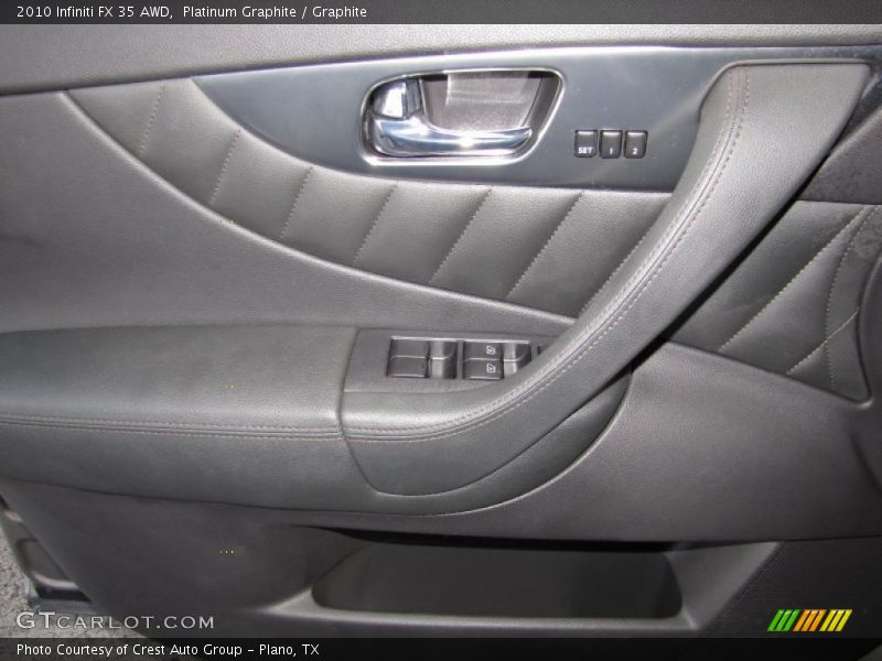 Platinum Graphite / Graphite 2010 Infiniti FX 35 AWD