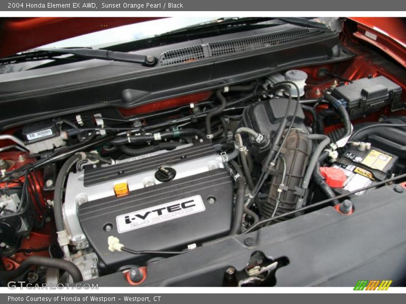  2004 Element EX AWD Engine - 2.4 Liter DOHC 16-Valve i-VTEC 4 Cylinder