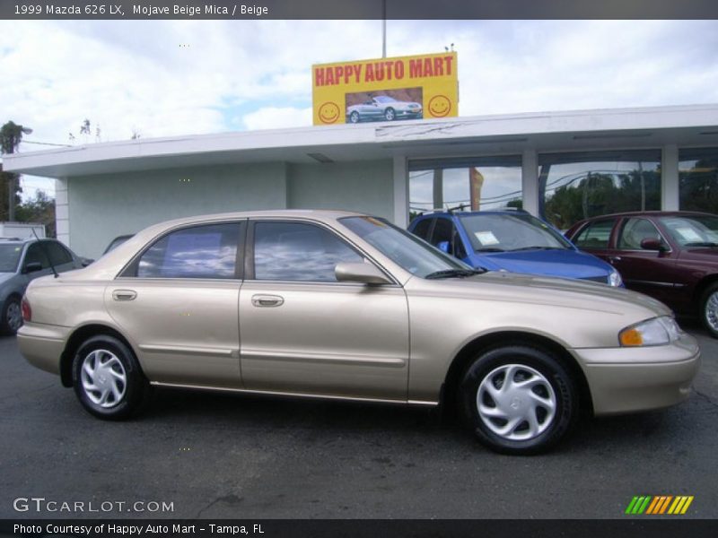 Mojave Beige Mica / Beige 1999 Mazda 626 LX
