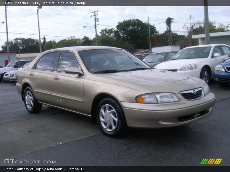 Mojave Beige Mica / Beige 1999 Mazda 626 LX