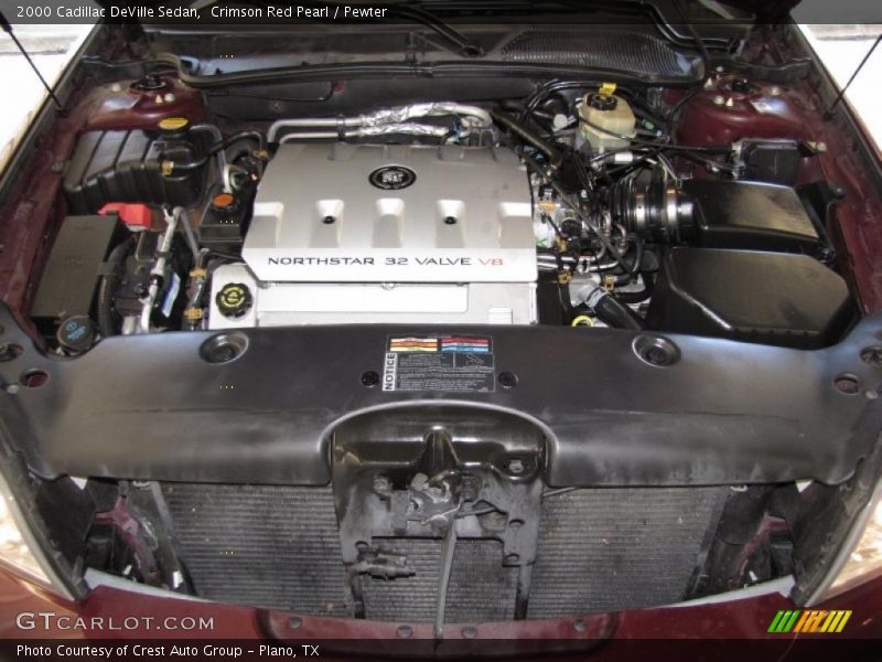 Crimson Red Pearl / Pewter 2000 Cadillac DeVille Sedan