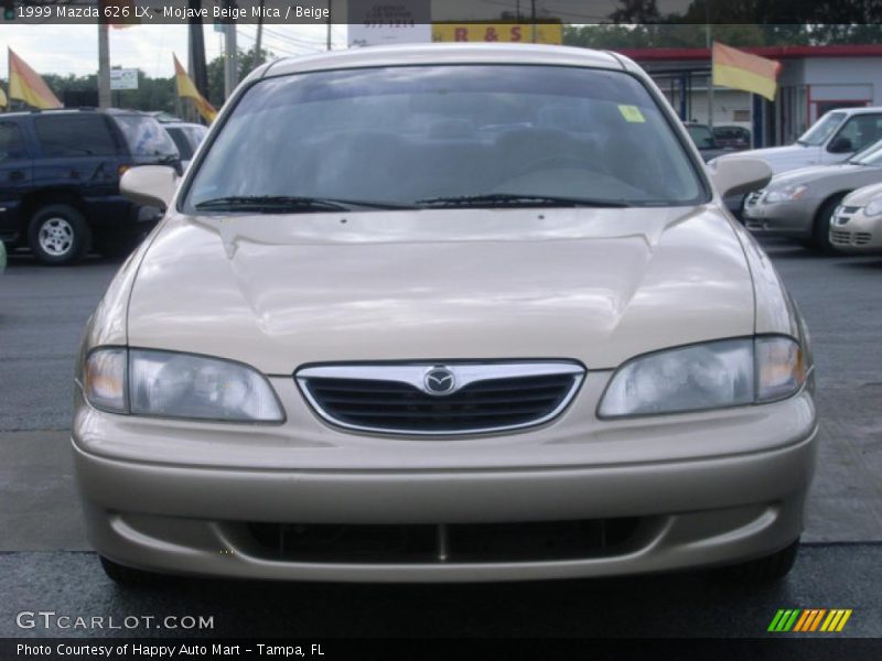 Mojave Beige Mica / Beige 1999 Mazda 626 LX