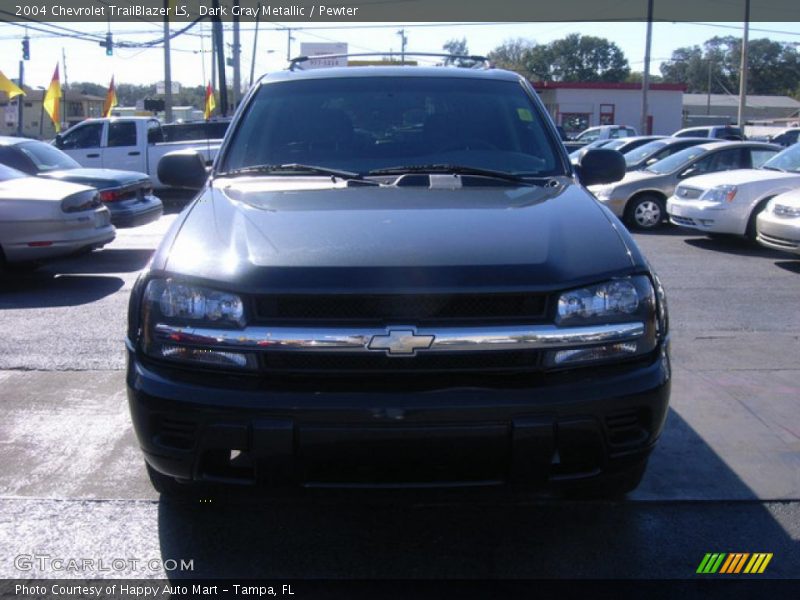 Dark Gray Metallic / Pewter 2004 Chevrolet TrailBlazer LS