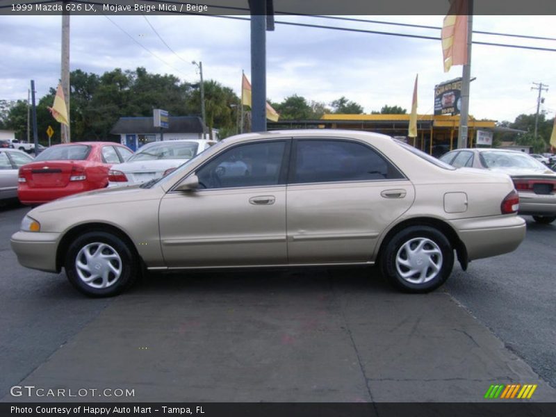 Mojave Beige Mica / Beige 1999 Mazda 626 LX