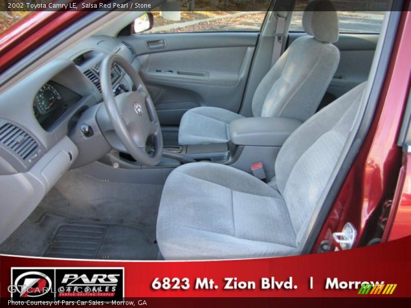 Salsa Red Pearl / Stone 2002 Toyota Camry LE