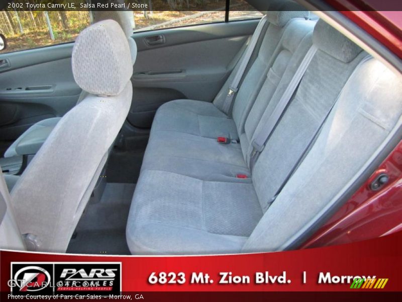 Salsa Red Pearl / Stone 2002 Toyota Camry LE