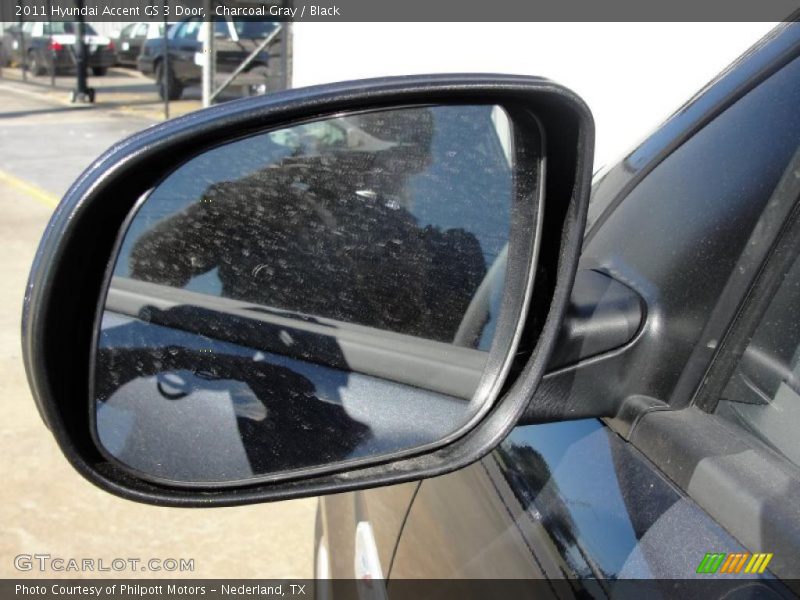 Charcoal Gray / Black 2011 Hyundai Accent GS 3 Door