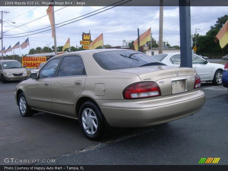Mojave Beige Mica / Beige 1999 Mazda 626 LX