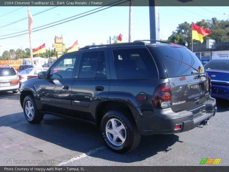 Dark Gray Metallic / Pewter 2004 Chevrolet TrailBlazer LS