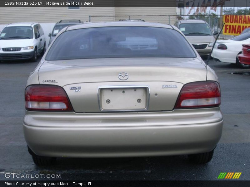 Mojave Beige Mica / Beige 1999 Mazda 626 LX