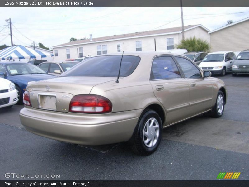 Mojave Beige Mica / Beige 1999 Mazda 626 LX