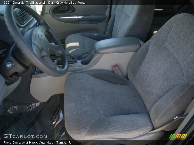 Dark Gray Metallic / Pewter 2004 Chevrolet TrailBlazer LS