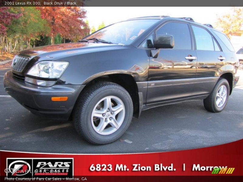 Black Onyx / Black 2001 Lexus RX 300
