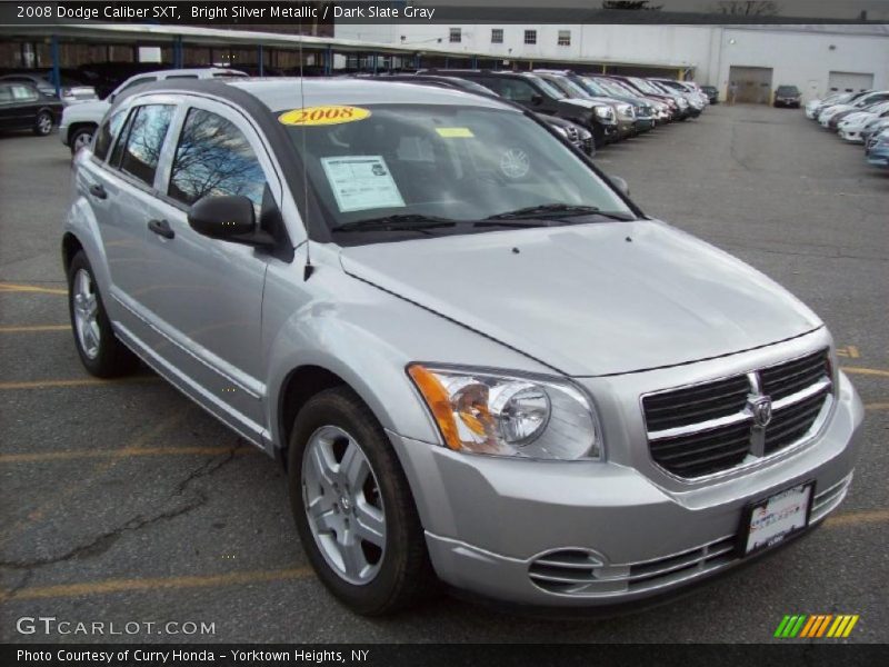 Bright Silver Metallic / Dark Slate Gray 2008 Dodge Caliber SXT