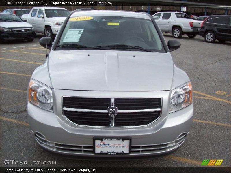 Bright Silver Metallic / Dark Slate Gray 2008 Dodge Caliber SXT