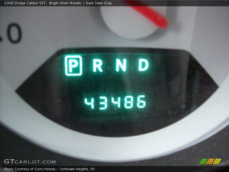 Bright Silver Metallic / Dark Slate Gray 2008 Dodge Caliber SXT