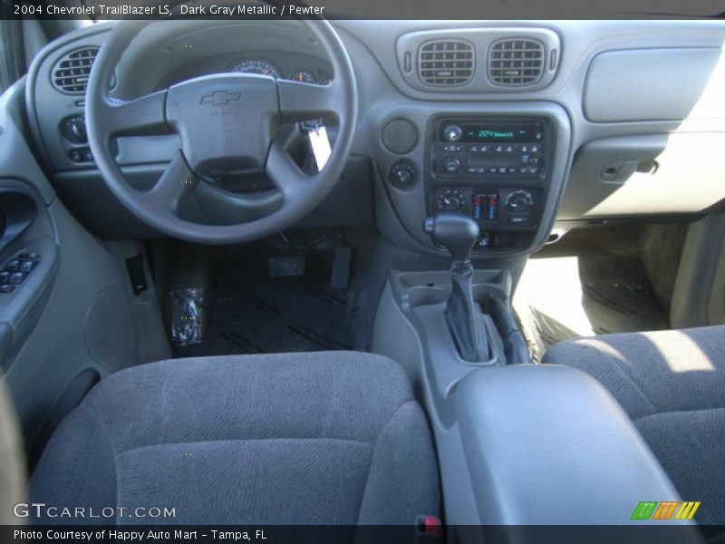Dark Gray Metallic / Pewter 2004 Chevrolet TrailBlazer LS