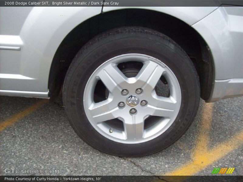 Bright Silver Metallic / Dark Slate Gray 2008 Dodge Caliber SXT