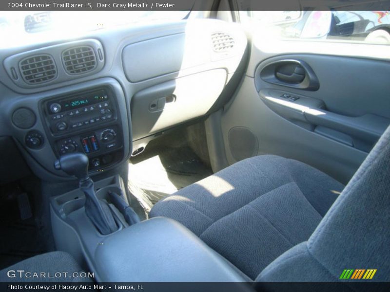 Dark Gray Metallic / Pewter 2004 Chevrolet TrailBlazer LS