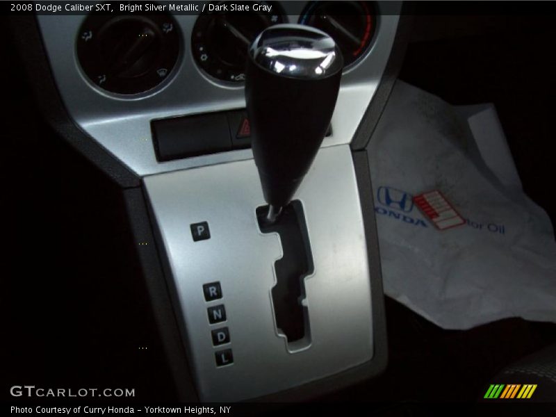 Bright Silver Metallic / Dark Slate Gray 2008 Dodge Caliber SXT