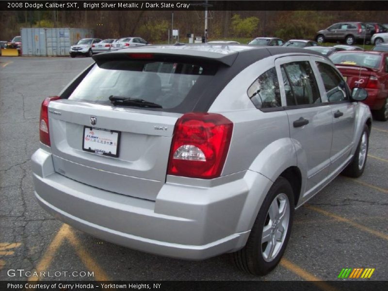Bright Silver Metallic / Dark Slate Gray 2008 Dodge Caliber SXT