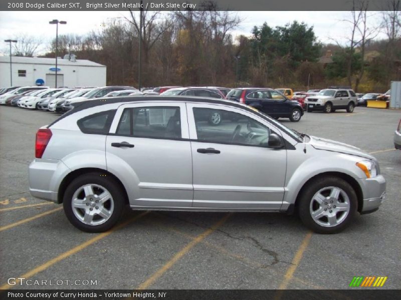 Bright Silver Metallic / Dark Slate Gray 2008 Dodge Caliber SXT