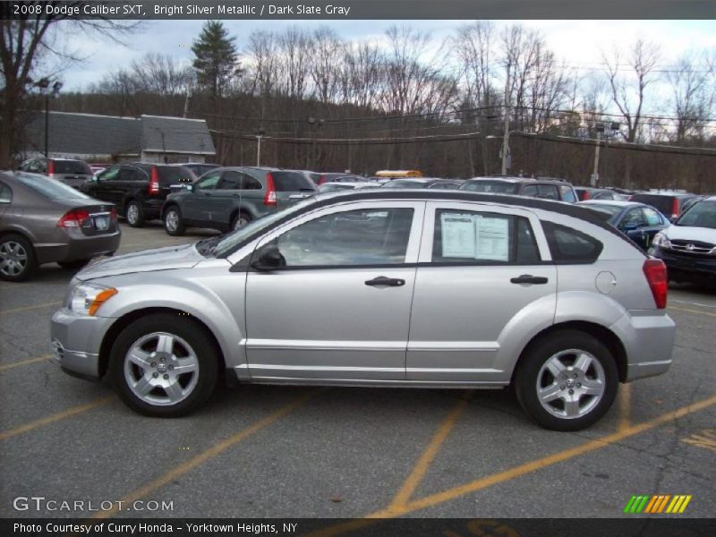 Bright Silver Metallic / Dark Slate Gray 2008 Dodge Caliber SXT