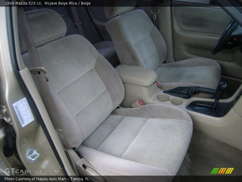 Mojave Beige Mica / Beige 1999 Mazda 626 LX
