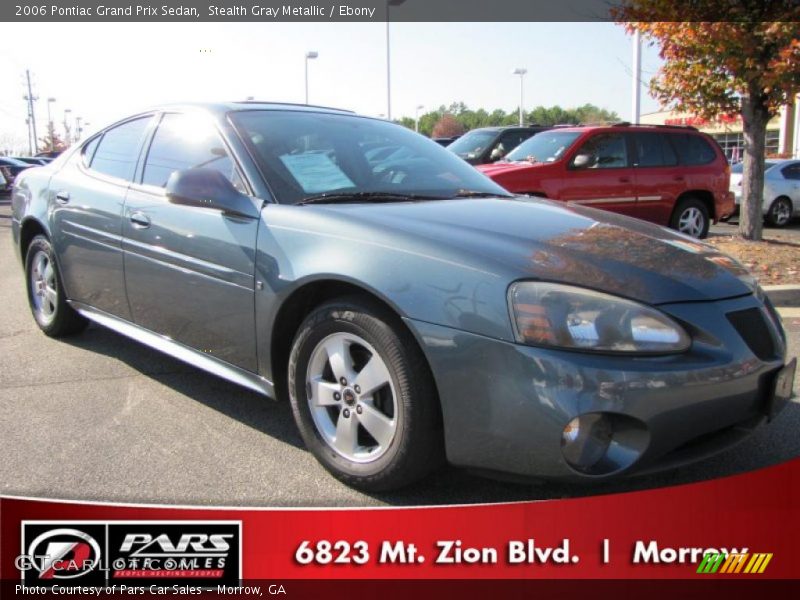 Stealth Gray Metallic / Ebony 2006 Pontiac Grand Prix Sedan