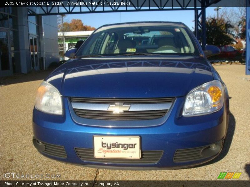 Arrival Blue Metallic / Neutral Beige 2005 Chevrolet Cobalt LT Sedan