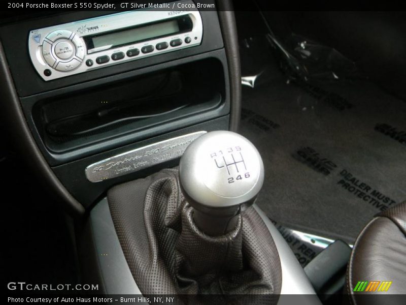  2004 Boxster S 550 Spyder 6 Speed Manual Shifter