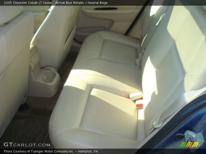 Arrival Blue Metallic / Neutral Beige 2005 Chevrolet Cobalt LT Sedan