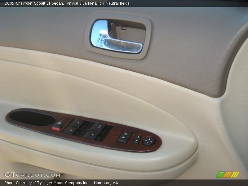 Arrival Blue Metallic / Neutral Beige 2005 Chevrolet Cobalt LT Sedan