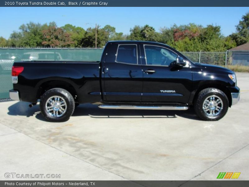 Black / Graphite Gray 2010 Toyota Tundra Double Cab