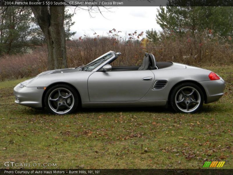  2004 Boxster S 550 Spyder GT Silver Metallic