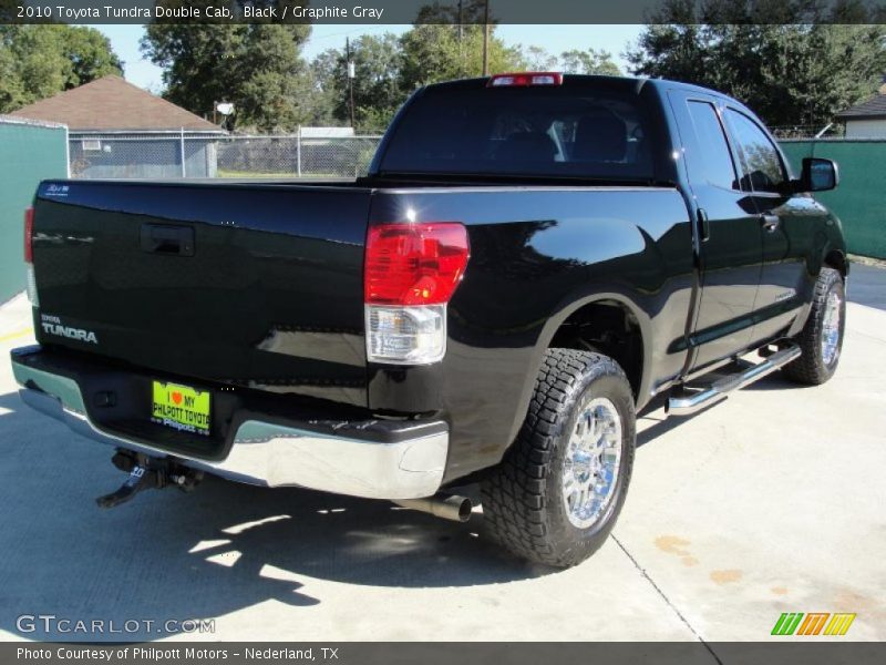 Black / Graphite Gray 2010 Toyota Tundra Double Cab