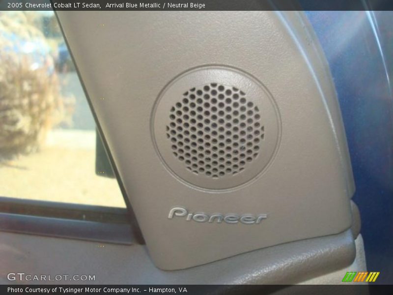 Arrival Blue Metallic / Neutral Beige 2005 Chevrolet Cobalt LT Sedan