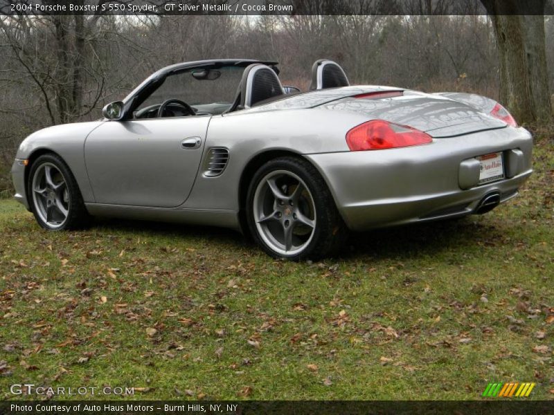  2004 Boxster S 550 Spyder GT Silver Metallic