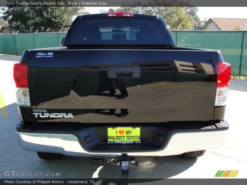 Black / Graphite Gray 2010 Toyota Tundra Double Cab