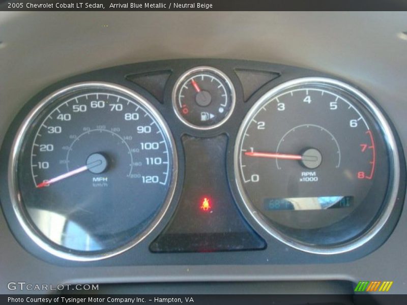  2005 Cobalt LT Sedan LT Sedan Gauges