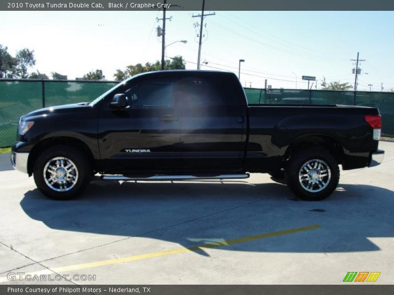 Black / Graphite Gray 2010 Toyota Tundra Double Cab