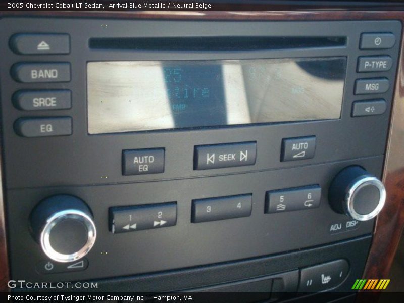 Arrival Blue Metallic / Neutral Beige 2005 Chevrolet Cobalt LT Sedan
