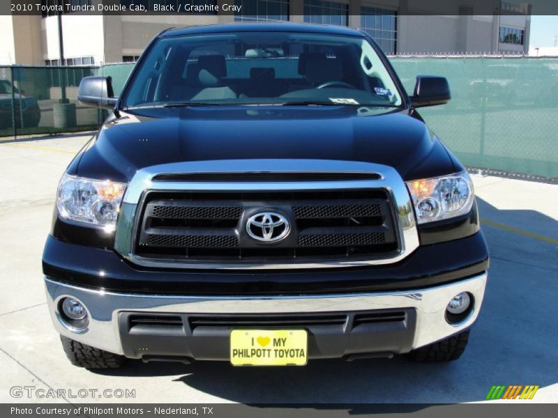 Black / Graphite Gray 2010 Toyota Tundra Double Cab
