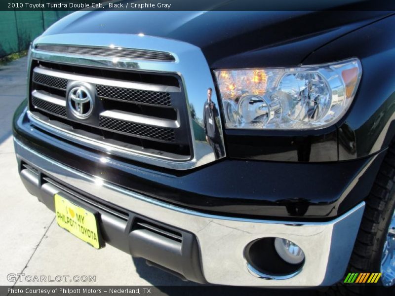Black / Graphite Gray 2010 Toyota Tundra Double Cab