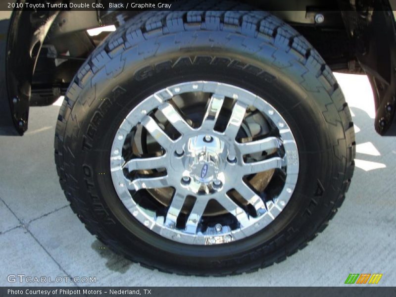 Black / Graphite Gray 2010 Toyota Tundra Double Cab