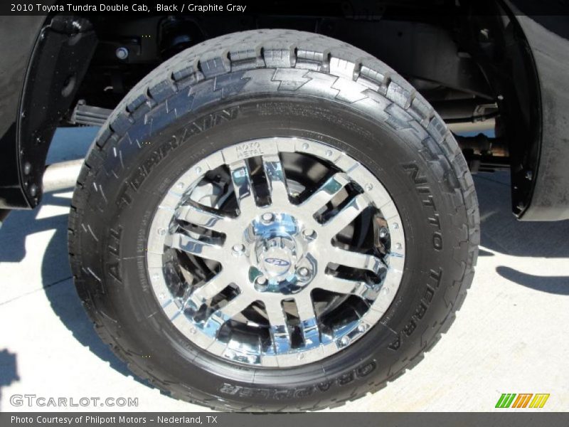 Black / Graphite Gray 2010 Toyota Tundra Double Cab